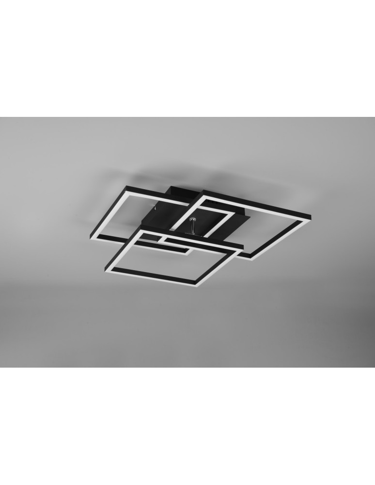 RL MOBILE Sufitowa Nowoczesna 1xLED max 27W 2700-6000K Czarny Mat R62883132