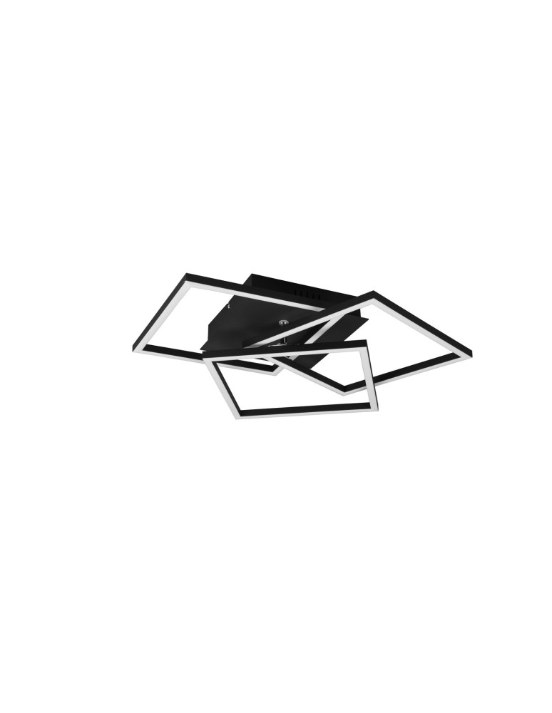 RL MOBILE Sufitowa Nowoczesna 1xLED max 27W 2700-6000K Czarny Mat R62883132