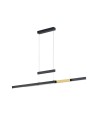 Trio TRAJAN Wisząca Nowoczesna 1xLED max 45W 2700K-5000K Czarny Mat 375310502