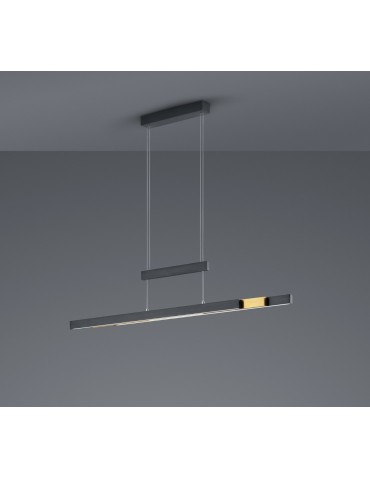 Trio TRAJAN Wisząca Nowoczesna 1xLED max 45W 2700K-5000K Czarny Mat 375310502 - produkt 2