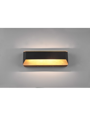 Trio ARINO Ścienna Nowoczesna 1xLED max 13W 3000K Czarny Mat 224819132 - produkt 2
