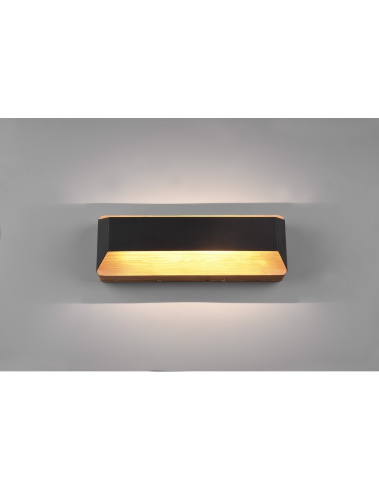 Trio ARINO Ścienna Nowoczesna 1xLED max 13W 3000K Czarny Mat 224819132