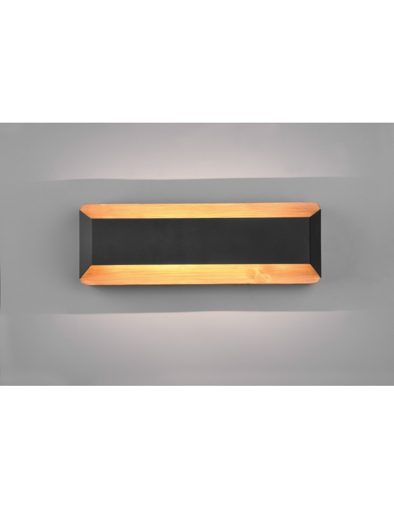 Trio ARINO Ścienna Nowoczesna 1xLED max 13W 3000K Czarny Mat 224819132