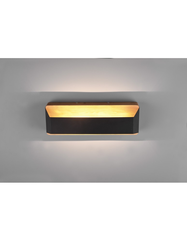 Trio ARINO Ścienna Nowoczesna 1xLED max 13W 3000K Czarny Mat 224819132