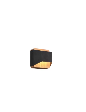 Trio ARINO Ścienna Nowoczesna 1xLED max 4W 3000K Czarny Mat 224810132
