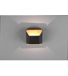 Kinkiety nowoczesne - Trio ARINO Ścienna Nowoczesna 1xLED max 4W 3000K Czarny Mat 224810132 - product 3