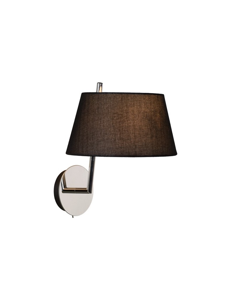 Kinkiety z abażurem - Lucide SAXEN Ścienna 1xE27/60W exc 40201/01/11 - produkt kolory-swiatla.pl 1