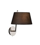 Kinkiety z abażurem - Lucide SAXEN Ścienna 1xE27/60W exc 40201/01/11 - produkt 2