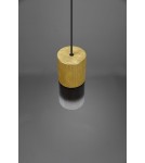 Lampy wiszące pojedyncze - Trio ROBIN Wisząca Nowoczesna 1xE27 max 28W Mosiądz Mat 310600154 - product 5
