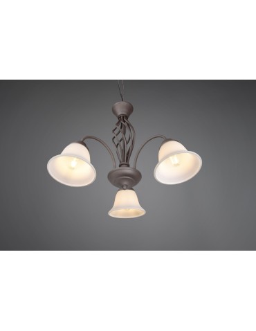 Trio RUSTICA Wisząca Klasyczna 3xE14 max 40W Rdzawy 101000324 - produkt 2