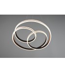 Lampy wiszące - Trio YARA Wisząca Nowoczesna 1xLED max 58W 2300+3000+4000K Czarny Mat 326210132 - produkt 3