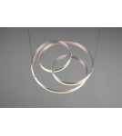 Lampy wiszące - Trio YARA Wisząca Nowoczesna 1xLED max 60W 2300+3000+4000K Nikiel Mat 326210107 - produkt 2