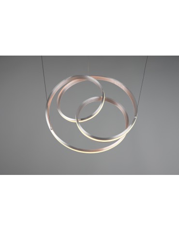 Trio YARA Wisząca Nowoczesna 1xLED max 60W 2300+3000+4000K Nikiel Mat 326210107 - product 2