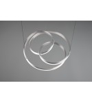 Lampy wiszące - Trio YARA Wisząca Nowoczesna 1xLED max 60W 2300+3000+4000K Nikiel Mat 326210107 - produkt 6