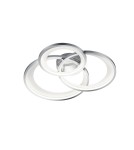 Lampy sufitowe LED - Trio GRANADA Sufitowa Nowoczesna 1xLED max 36W 3000K Chrom 673810306 - product 1