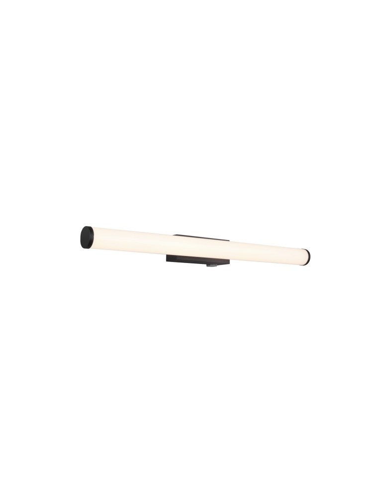 Kinkiety łazienkowe - Trio MATTIMO Ścienna Łazienkowa IP44 1xLED max 6W 3000K Czarny Mat 283270232 - produkt kolory-swiatla.pl 1
