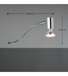 Kinkiety łazienkowe - Trio GIADA Ścienna Łazienkowa 1xGU10 max 5W Chrom 283400106 - produkt 3