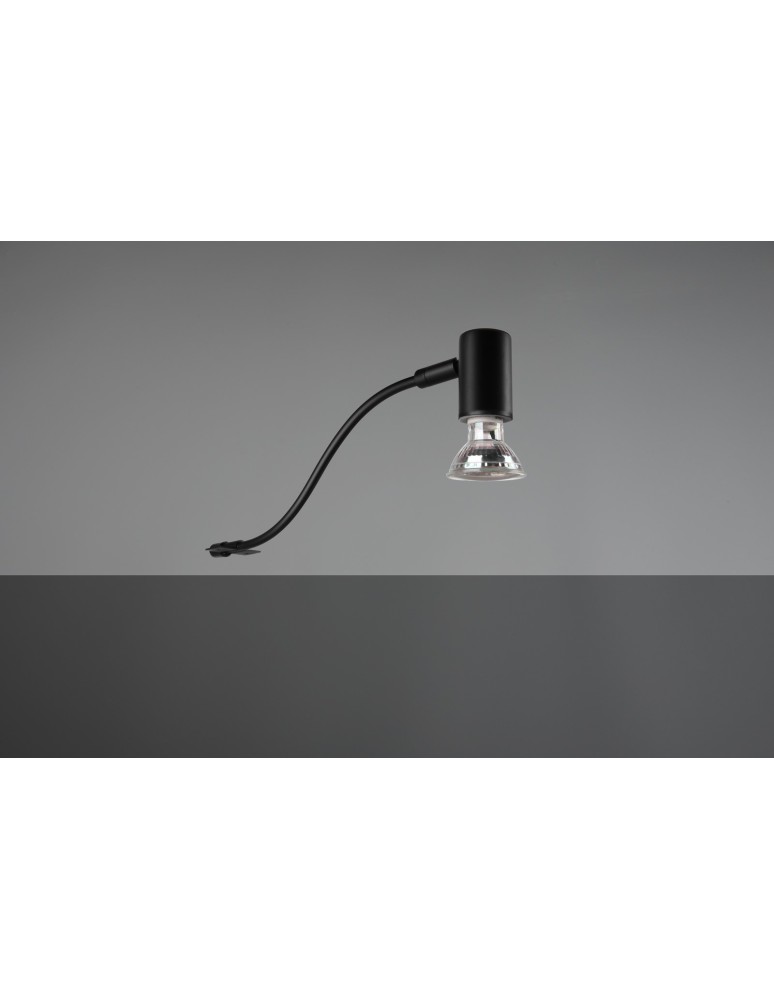 Trio GIADA Ścienna Łazienkowa 1xGU10 max 5W Czarny Mat 283400132