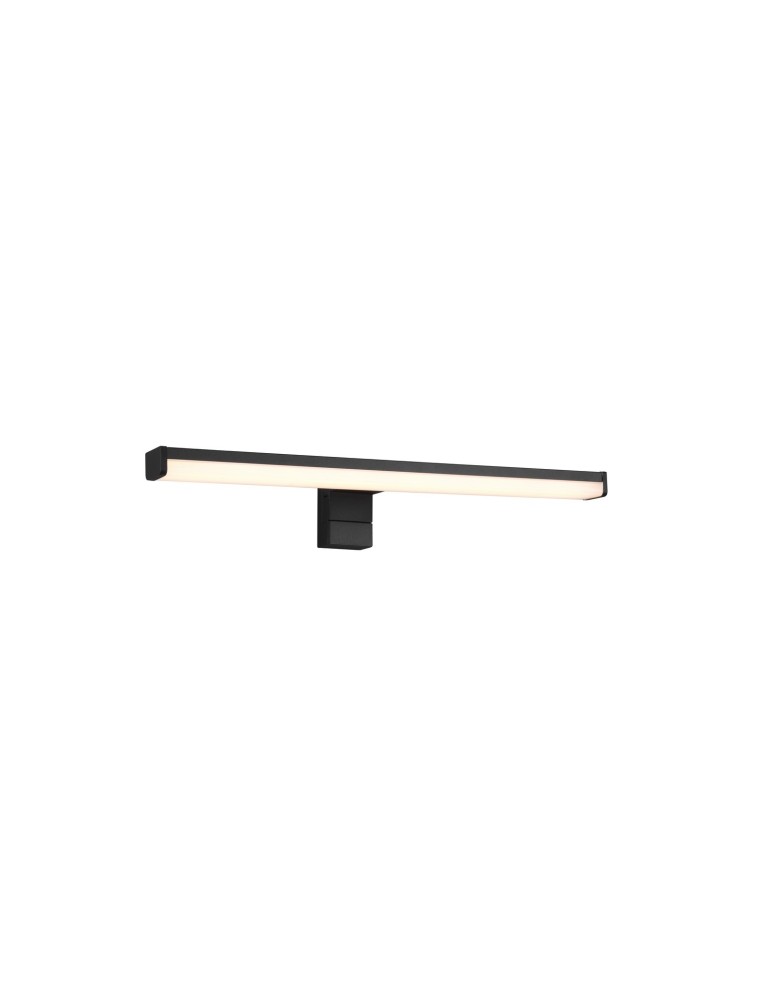 Kinkiety łazienkowe - Trio LINO Ścienna Łazienkowa 1xLED max 7W 3000K Czarny Mat 284114032 - produkt kolory-swiatla.pl 1