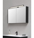 Kinkiety łazienkowe - Trio LINO Ścienna Łazienkowa 1xLED max 7W 3000K Czarny Mat 284114032 - product 5