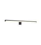 Kinkiety łazienkowe - Trio LINO Ścienna Łazienkowa 1xLED max 11W 3000K Czarny Mat 284116032 - produkt 1