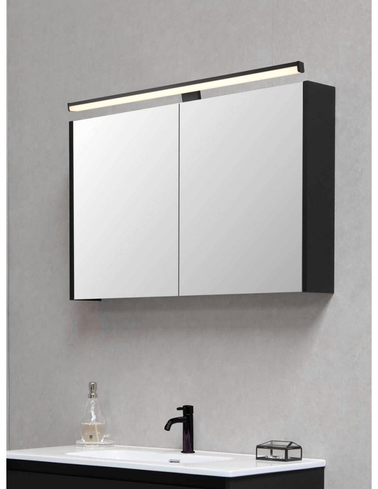 Trio LINO Ścienna Łazienkowa 1xLED max 11W 3000K Czarny Mat 284116032
