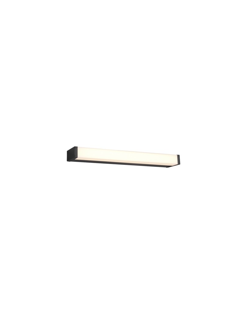 Trio FABIO Ścienna Łazienkowa 1xLED max 6W 3000K Czarny Mat 283814232