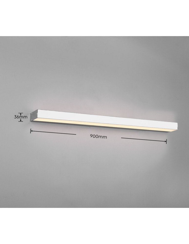 Trio ROCCO Ścienna Łazienkowa 1xLED max 13W 3000K Chrom 283919006
