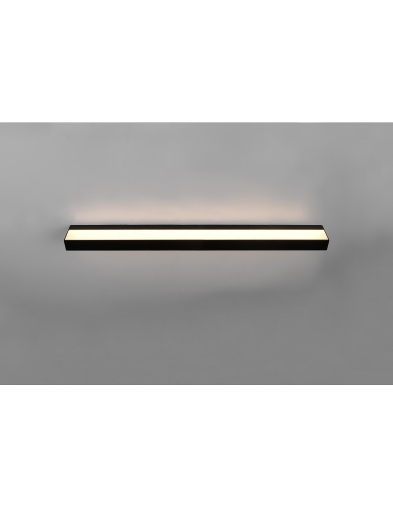 Trio ROCCO Ścienna Łazienkowa 1xLED max 13W 3000K Czarny Mat 283919032