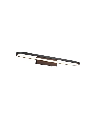 Trio GIANNI Ścienna Łazienkowa 1xLED max 22W 3000K Czarny Mat 283779132