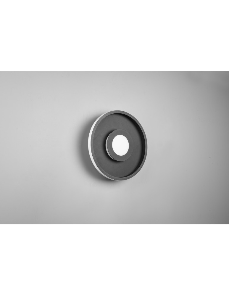 Lampy sufitowe łazienkowe - Trio ASCARI Sufitowa Łazienkowa 1xLED max 28W 3000K Czarny Mat 680810332 - product kolory-swiatla.pl 3