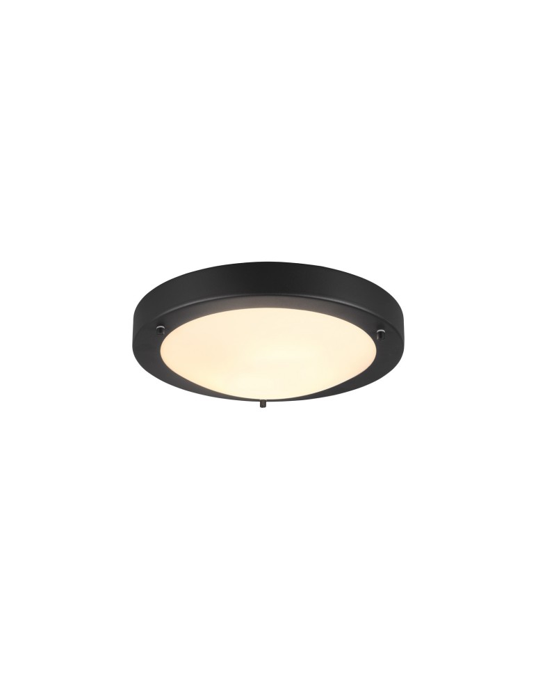 Lampy sufitowe łazienkowe - Trio CONDUS Sufitowa Łazienkowa 1xE27 max 60W Czarny Mat 6801011-32 - produkt kolory-swiatla.pl 1