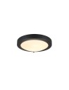 Trio CONDUS Sufitowa Łazienkowa 1xE27 max 60W Czarny Mat 6801011-32