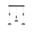 Lampy wiszące - Trio FRANKLIN Wisząca Nowoczesna 3xLED max 9W 3000K Antracyt 326510342 - produkt 7