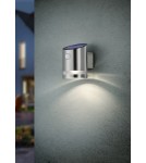 Lampy solarne - RL SALTA SOLAR Czujnik Ruchu Zewnętrzna Ścienna 1xLED max 3W 3000K Nikiel Mat R22231107 - product 2