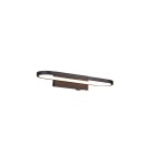 Kinkiety łazienkowe - Trio GIANNI Ścienna Łazienkowa 1xLED max 17W 3000K Czarny Mat 283770132 - produkt 1