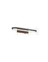 Trio GIANNI Ścienna Łazienkowa 1xLED max 17W 3000K Czarny Mat 283770132