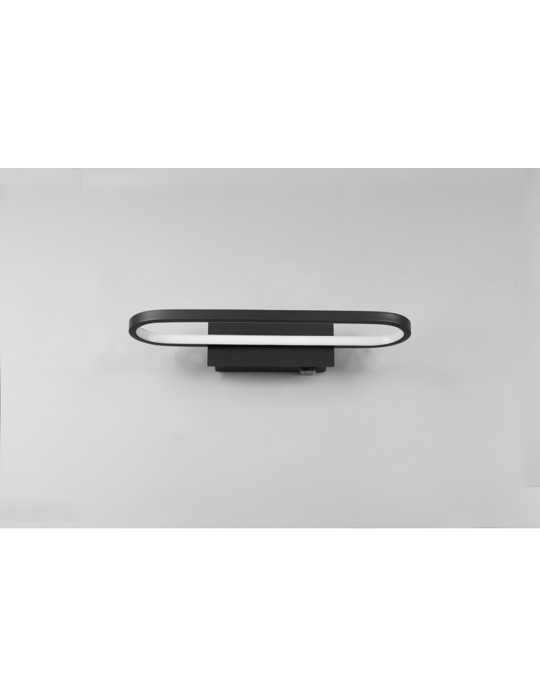 Trio GIANNI Ścienna Łazienkowa 1xLED max 17W 3000K Czarny Mat 283770132
