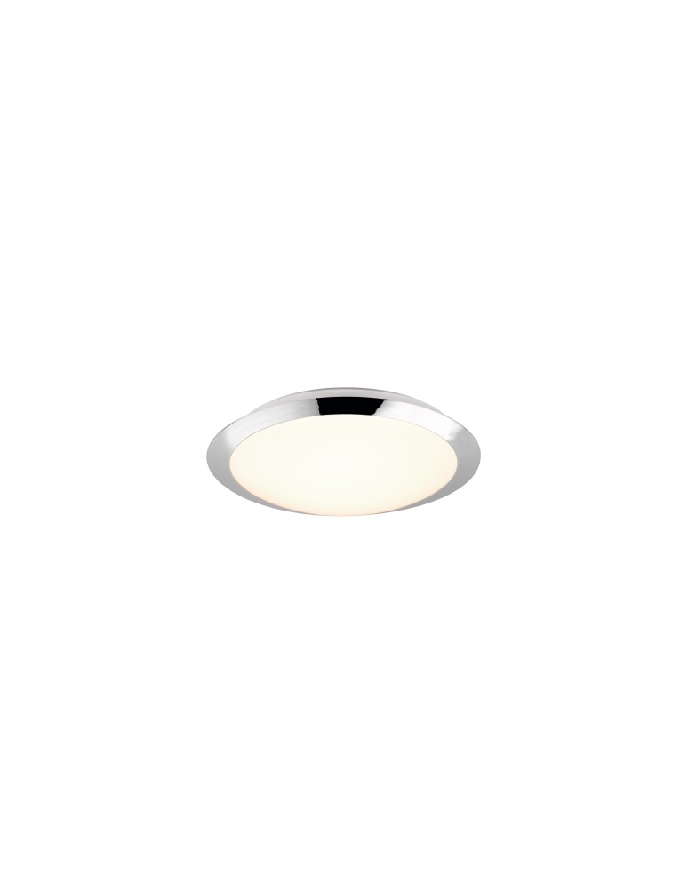 Lampy sufitowe łazienkowe - Trio UMBERTO Sufitowa Łazienkowa 1xLED max 12W 3000K Chrom 680310106 - produkt kolory-swiatla.pl 1