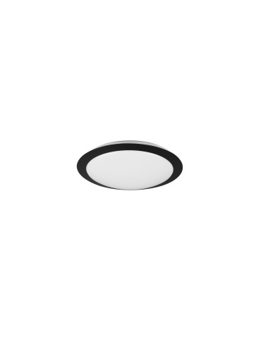 Trio UMBERTO Sufitowa Łazienkowa 1xLED max 12W 3000K Czarny Mat 680310132 - produkt 2