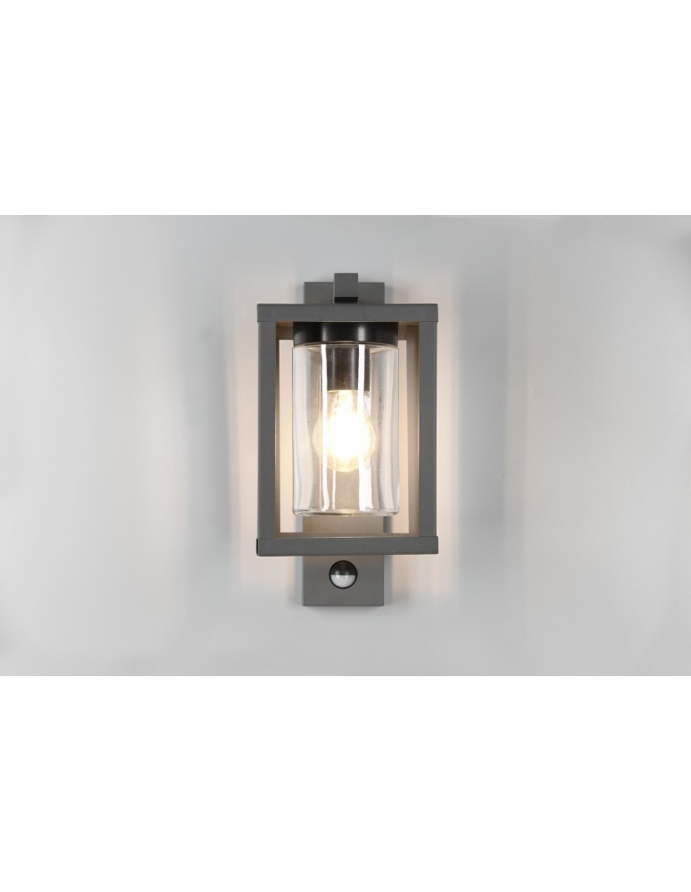 Trio LUNGA Zewnętrzna Ścienna 1xE27 max 40W Antracyt 212069142