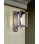 Lampy zewnętrzne z czujnikiem ruchu - Trio LUNGA Zewnętrzna Ścienna 1xE27 max 40W Antracyt 212069142 - produkt 9