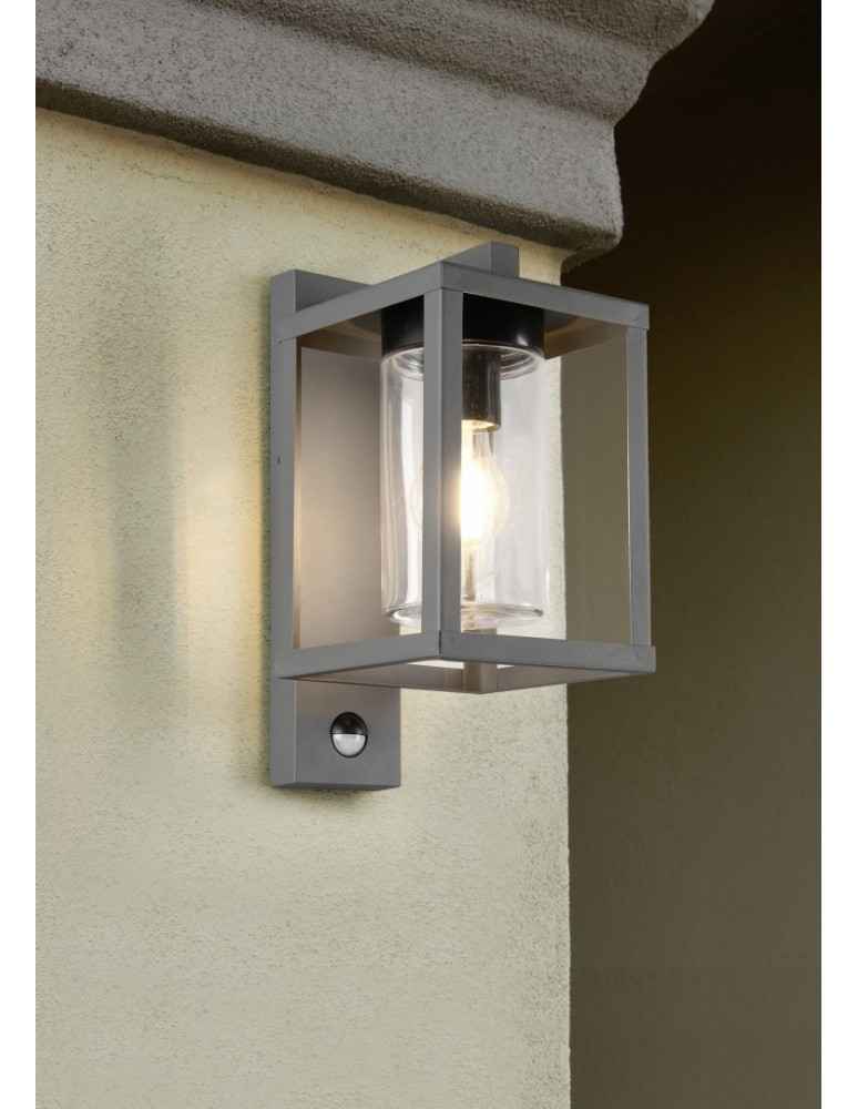 Trio LUNGA Zewnętrzna Ścienna 1xE27 max 40W Antracyt 212069142