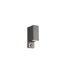 Lampy zewnętrzne z czujnikiem ruchu - Trio ROYA Zewnętrzna Ścienna 2xGU10 max 35W Antracyt 214269242 - product 1