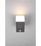 Lampy zewnętrzne z czujnikiem ruchu - Trio AVON Zewnętrzna Ścienna 1xLED max 7W 3000K Antracyt 270669142 - produkt 8