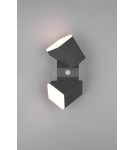 Lampy zewnętrzne z czujnikiem ruchu - Trio AVON Zewnętrzna Ścienna 2xLED max 7W 3000K Antracyt 270669242 - produkt 6