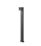 Lampy zewnętrzne z czujnikiem ruchu - Trio ROYA Zewnętrzna Stojąca 1xGU10 max 35W Antracyt 414260142 - product 1
