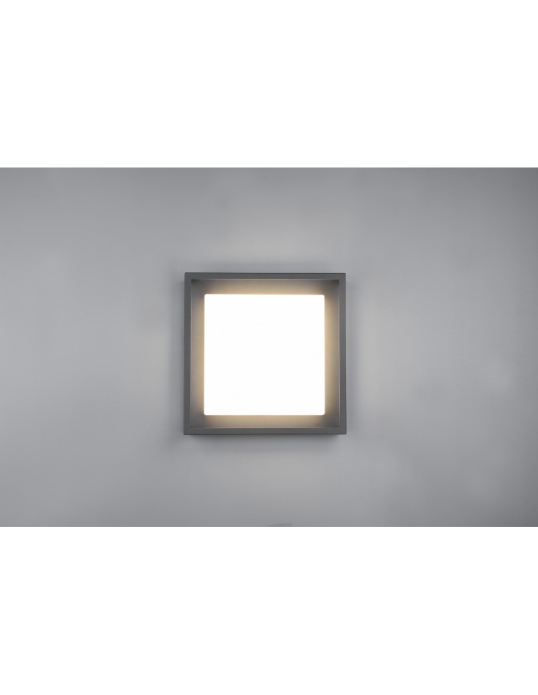 Trio WITHAM Zewnętrzna Sufitowa 1xLED max 14W 2300+3000+4000K Antracyt 677860142