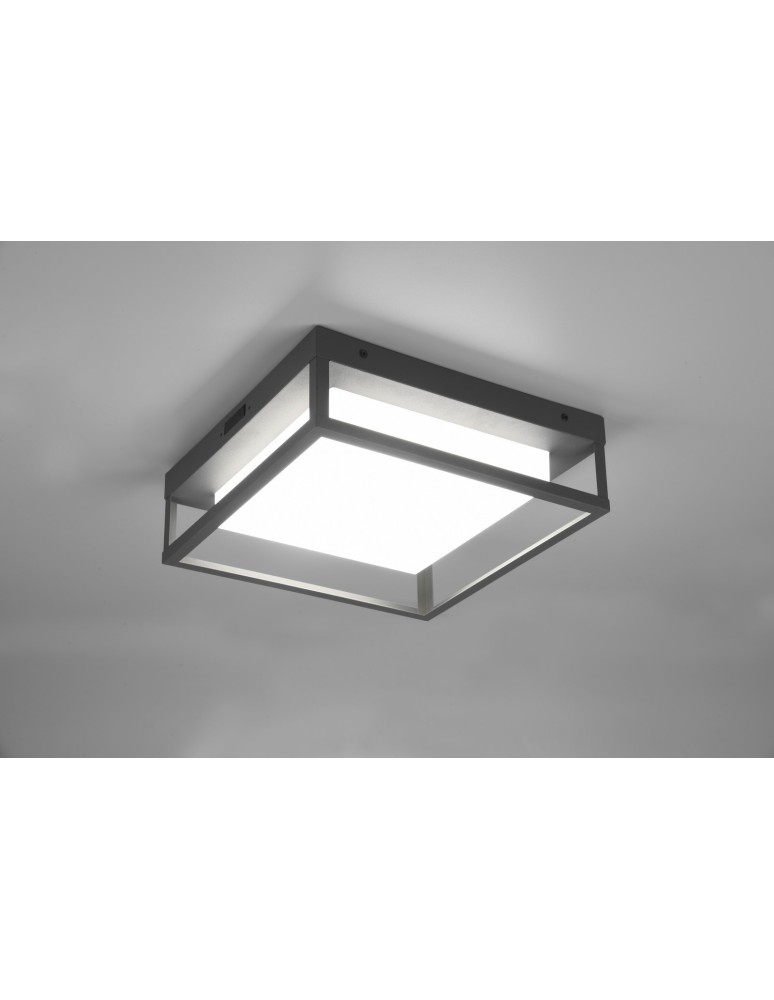 Trio WITHAM Zewnętrzna Sufitowa 1xLED max 14W 2300+3000+4000K Antracyt 677860142