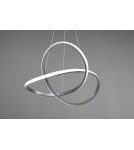 Lampy wiszące - RL COURSE Wisząca Nowoczesna 1xLED max 27W 4000K Nikiel Mat R32051407 - product 3